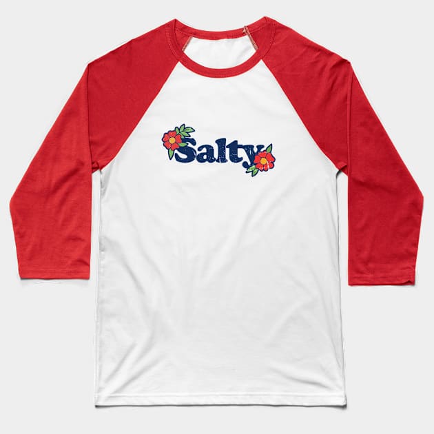 Salty Baseball T-Shirt by bubbsnugg